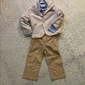 Baby boy spring suit set